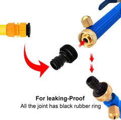 ZEJUN Hydro Jet High Pressure Power Washer-high Pressure Cleaning Tool Extra Long Extendable Wand,Flexible Water Hose Universal Nozzle,Gutter Patio Car Pet Window Cleaning Tool, Blue