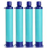 Membrane Solutions Straw Water Filter Survival Filtration Portable Gear Emergency Preparedness Supply for Drinking Hiking Camping Travel Hunting Fishing Team Family Outing