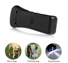 LAKA Ultrasonic Dog Repeller,Dog Bark Control Device,Anti Barking Deterrents Silencer Stop Barking Bark, Electronic Dog Trainner with LED Flashlight