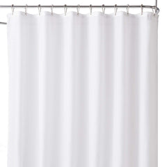 TreeLen Hotel Collection Shower Curtain Liner, Eco-Friendly PEVA Plastic 10Gauge 72" x 72" Shower Curtain Liner with Magnets, Weighted,Waterproof, White
