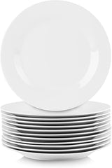 10 Strawberry Street 10.5" Catering Round Dinner Plate, Set of 12