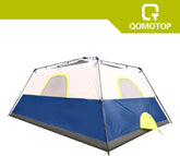 OT QOMOTOP Family Camping Tents for All Seasons, 8 Person Instant Setup (60s) Tents with Top Rainfly and Carry Bag, Windproof Waterproof Tents with Gate Mat