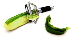 Deiss PRO Dual Julienne Peeler & Vegetable Peeler - Non-slip Comfortable Handle - Amazing Tool for Making Delicious Salads and Veggie Noodles