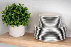 10 Strawberry Street 10.5" Catering Round Dinner Plate, Set of 12