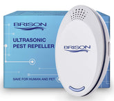 BRISON Ultrasonic Pest Repeller Plug-in Control Electronic Insect Repellent Gets Rid Mosquito Bed Bugs Roach Spiders Fleas Mice Ants Fruit Fl (4-Pack)
