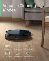 ZOOZEE Z50 Robot Vacuum Cleaner with 3000Pa Max Suction Power, Vacuum and Mop 2-in-1,5200mAh Super Battery Life,Quiet and Self-Charging, Pet and Carpet Friendly Robtic Vacuum, Works with Siri Alexa