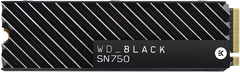 WD_Black SN750 500GB NVMe Internal Gaming SSD - Gen3 PCIe, M.2 2280, 3D NAND, Up to 3430 MB/s - WDS500G3X0C