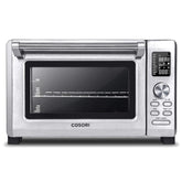 COSORI CO130-AO Toaster Oven with Air Fryer, Dehydrator, Pizza & Roaster, Christmas Healthy Gift, Recipes & Accessories Included, 30L, Silver
