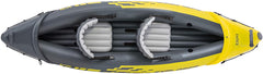 Intex Explorer K2 Kayak, 2-Person Inflatable Kayak Set with Aluminum Oars and High Output Air Pump