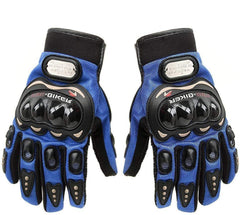 Tcbunny Pro-biker Motorbike Carbon Fiber Powersports Racing Gloves (Red, X-Large)