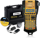 DYMO Industrial Label Maker | RhinoPRO 5200 Label Maker, Time-Saving Hot Keys, Prints Fast, Durable Label Maker For Job Sites and Heavy-Duty Labeling Jobs