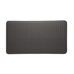 Imprint Cumulus9 Kitchen Mat Chevron Series Island Area Runner 26 in. x 72 in. x 5/8 in. Espresso