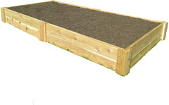 Infinite Cedar Raised Bed Garden Kit 4'x8'x11
