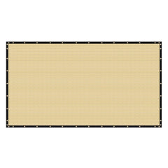 ColourTree 2nd Generation 6' x 50' Beige Fence Privacy Screen Windscreen, Commercial Grade 170 GSM Heavy Duty, We Make Custom Size