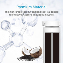 AQUACREST XWF Refrigerator Water Filter, Compatible with GE GBE 21, GDE21, GDE25, GFE24, GFE26, GNE21, GNE25, GNE27, GWE19, GYE18, GSE25, GSS23, GSS25, GZS22, PSE25, CZS22