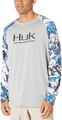 Huk Subphantis Double Header Vented Long Sleeve Shirt