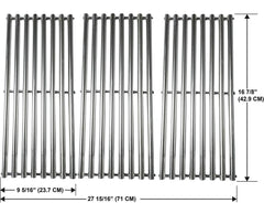 Stainless Steel Cooking Grates for Charbroil 463436215, 463441514, 463440109, 463436213, 463436214, 463439915, 463436413, 463439915, 463440109, 463441312, 463441412, 463441512, 463441513, 463460708