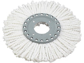 Leifheit Clean Twist Disc Active Replacement Mop Head, 4 x 22.5 x 26 cm, White