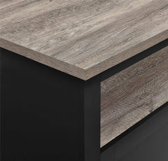 Ameriwood Home Carver Coffee Table, Black