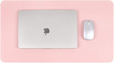 Writing Desk Pad,for Table, YSAGi Anti-Slip Thin Mousepad for Computers,Office Desk Accessories Laptop Waterproof Dual-Sided Desk Protect for Office Decor and Home (Pink, 23.6" x 13.7")