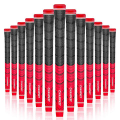 Champkey Multi Compound Golf Grips Set of 13 (5 Oz Solvent,Hook Blade,15 Tapes & Vise Clamp Available)-Choose Between 13 Grips & All Repair Kits and 13 Grips & 15 Tapes