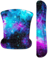 Mouse Pad with Wrist Support and Keyboard Wrist Rest Pad Set,Ergonomic Mouse Pads for Computers Laptop,Non-Slip Comfortable Mousepad w/Raised Memory Foam for Easy Typing Pain Relief (Eiffel Tower)