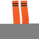 Youth Soccer Socks Fasoar Teens Knee High Football Socks Long Striped Rugby Tube Socks 2/6/10 Pairs