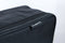 Travel Makeup Bag - Portable Waterproof Toiletry Make Up Bag/Travel Case with Adjustable Dividers for Cosmetic/Makeup Train Case with Hard Cover/Size 9.8" (Black)