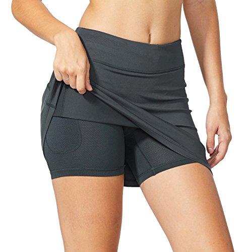 BALEAF Women's Active Athletic Skort Lightweight Skirt with Pockets for Running Tennis Golf Workout