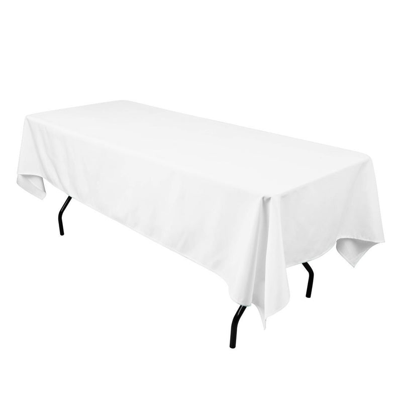 ABCCANOPY 6 FT Rectangle Tablecloth Table Cover for Rectangular Tables in Washable Polyester-Great for Buffet Table Parties Holiday Dinner, Wedding & More Navy Blue