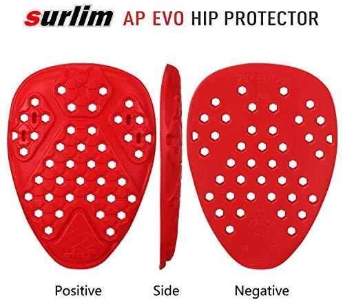 Surlim Back Protector CE Insert Armor Motorcycle Jacket Replacement Pads