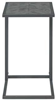 Martin Svensson Home 890869 Huntington, Grey Solid Wood C Table