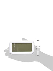 ZHPUAT Morning Clock,Low Light Sensor Technology,Light on Backligt When Detect Low Light,Soft Light That Won't Disturb The Sleep,progressively Louder Wakey Alarm Wake You up Softly.Color White