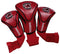 Team Golf NCAA Contour Golf Club Headcovers (3 Count), Numbered 1, 3, & X, Fits Oversized Drivers, Utility, Rescue & Fairway Clubs, Velour lined for Extra Club Protection