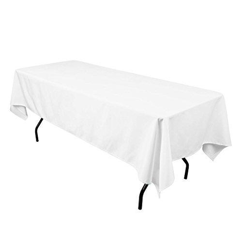 ABCCANOPY 6 FT Rectangle Tablecloth Table Cover for Rectangular Tables in Washable Polyester-Great for Buffet Table Parties Holiday Dinner, Wedding & More Navy Blue