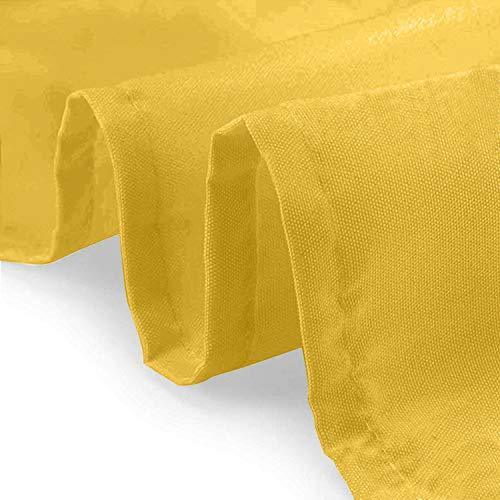 ABCCANOPY 6 FT Rectangle Tablecloth Table Cover for Rectangular Tables in Washable Polyester-Great for Buffet Table Parties Holiday Dinner, Wedding & More Navy Blue