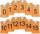 Unlimited Potential Nylon Mesh Scrimmage Team Practice Vests Pinnies Jerseys Bibs for Children Youth Sports Basketball, Soccer, Football, Volleyball (Pack of 12)