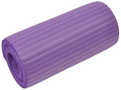 BalanceFrom GoYoga+ All-Purpose 1/2-Inch Extra Thick High Density Anti-Tear Exercise Yoga Mat and Knee Pad with Carrying Strap