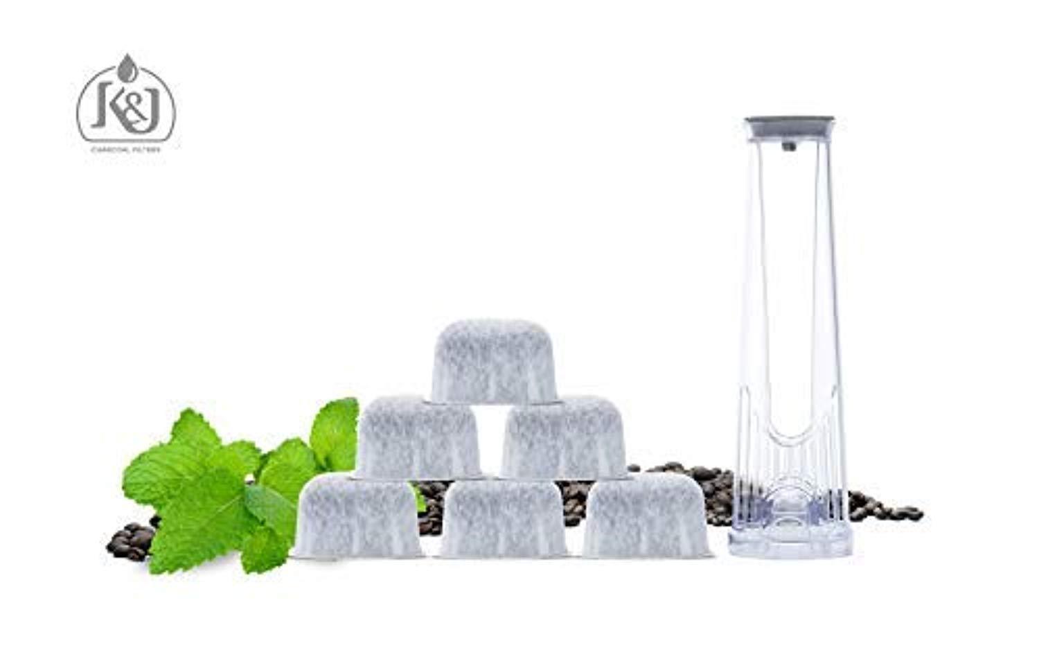 Keurig Starter Kit Replacement for Keurig 2.0 Brewers - Includes Side Reservoir Filter Holder And 6-pack of Keurig 2.0 Compatible Water Filters (Side Tank- Tall Holder)