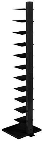 Southern Enterprises Spine Tower Shelf-Black