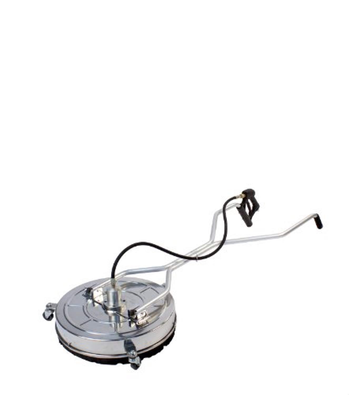 ZEJUN  21" Stainless Steel Flat Concrete Deck Patio Surface Cleaner 4000 PSI Max for Hot and Cold Water Power Pressure Washer