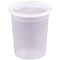 Comfy Package [24 Sets- 32 oz.] Plastic Deli Food Storage Containers With Airtight Lids