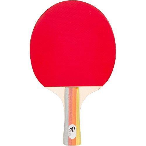 Vigilante Paddle Sports Table Tennis Paddle with High Performance Rubber and Travel Case | Tournament Quality, Lightweight Blade, Meets IMF Standards for Competition Play | Ideal for Beginners