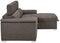 Homelegance Ferriday 98" x 66" Sectional Sleeper with Storage, Blue