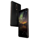 Nokia 6.1 (2018) - Android One (Oreo) - 32 GB - Dual HCM Unlocked Smartphone (AT&T/T-Mobile/MetroPCS/Cricket/H2O) - 5.5" Screen - Black - U.S. Warranty