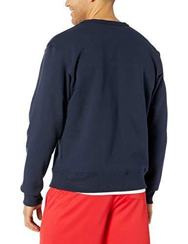 Champion Men's Graphic Powerblend Fleece Crew