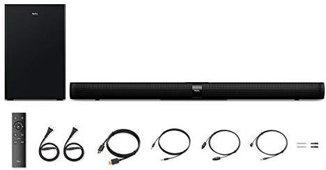 TCL Alto 7+ 2.1 Channel Home Theater Sound Bar with Wireless Subwoofer - TS7010, 36", Black