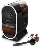 SHCRDOR Electric Burr Coffee Grinder Mill with 12 Adjustable Grinding,Coffee Grinders with 12 Cups,Black