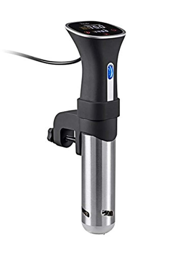 Monoprice Sous Vide Immersion Cooker 800W - Black/Silver With Adjustable Clamp And Digital LED Touch Screen, Easy To Clean From Strata Home Collection