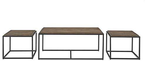 Martin Svensson Home 890869 Huntington, Grey Solid Wood C Table